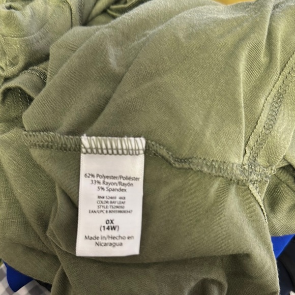 Terra & Sky Green Boxy Sleeveless Tank Top - Picture 6 of 6